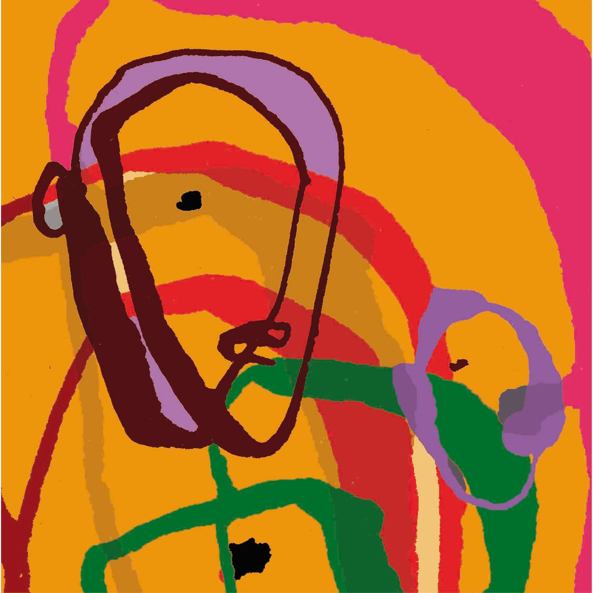 Hører musikk.Blir glad.